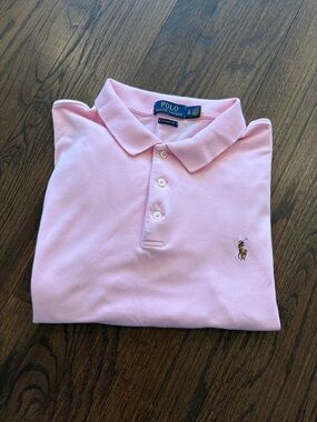 Polo by Ralph Lauren Pink Short-Sleeve Polo Shirt